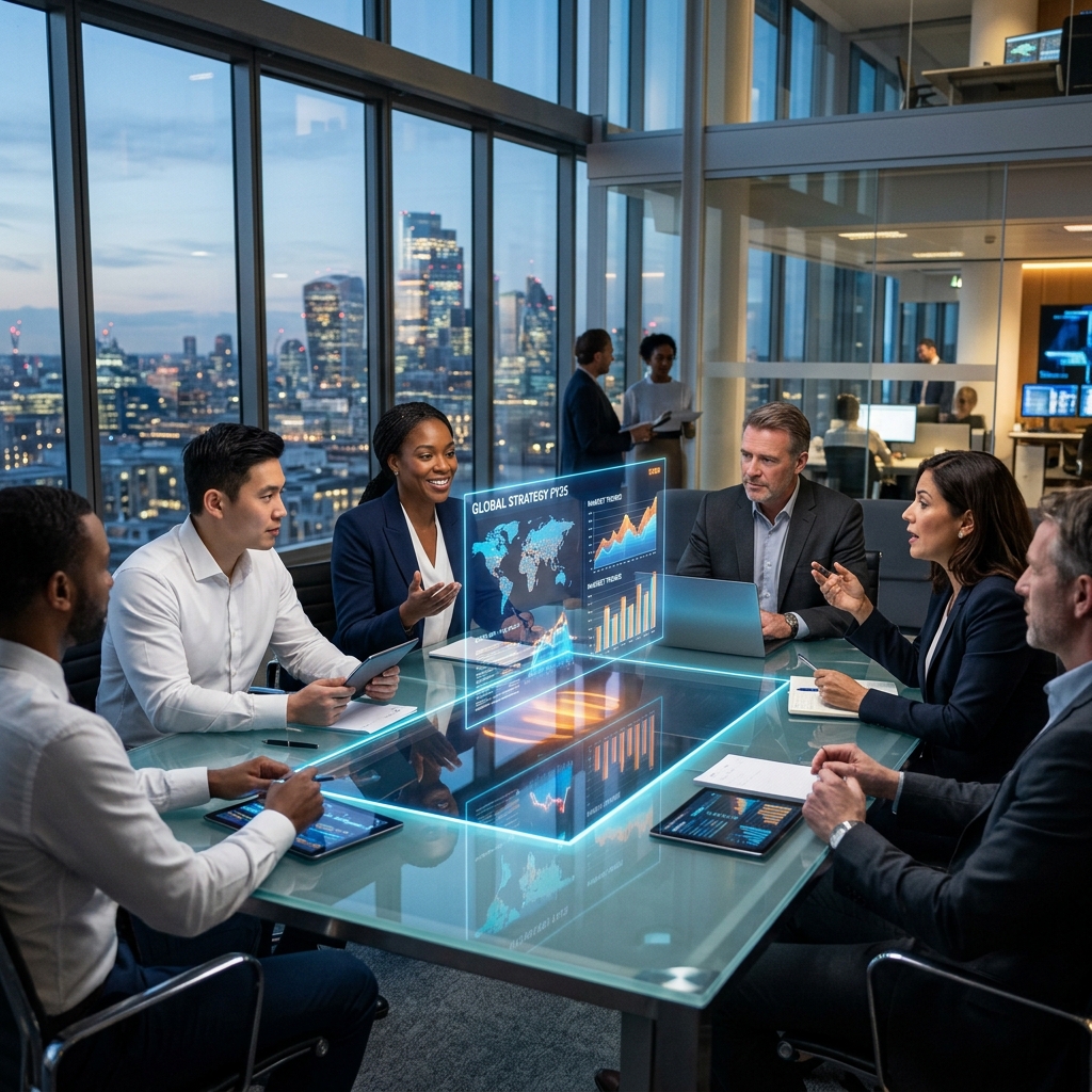 Business consultancy strategy session